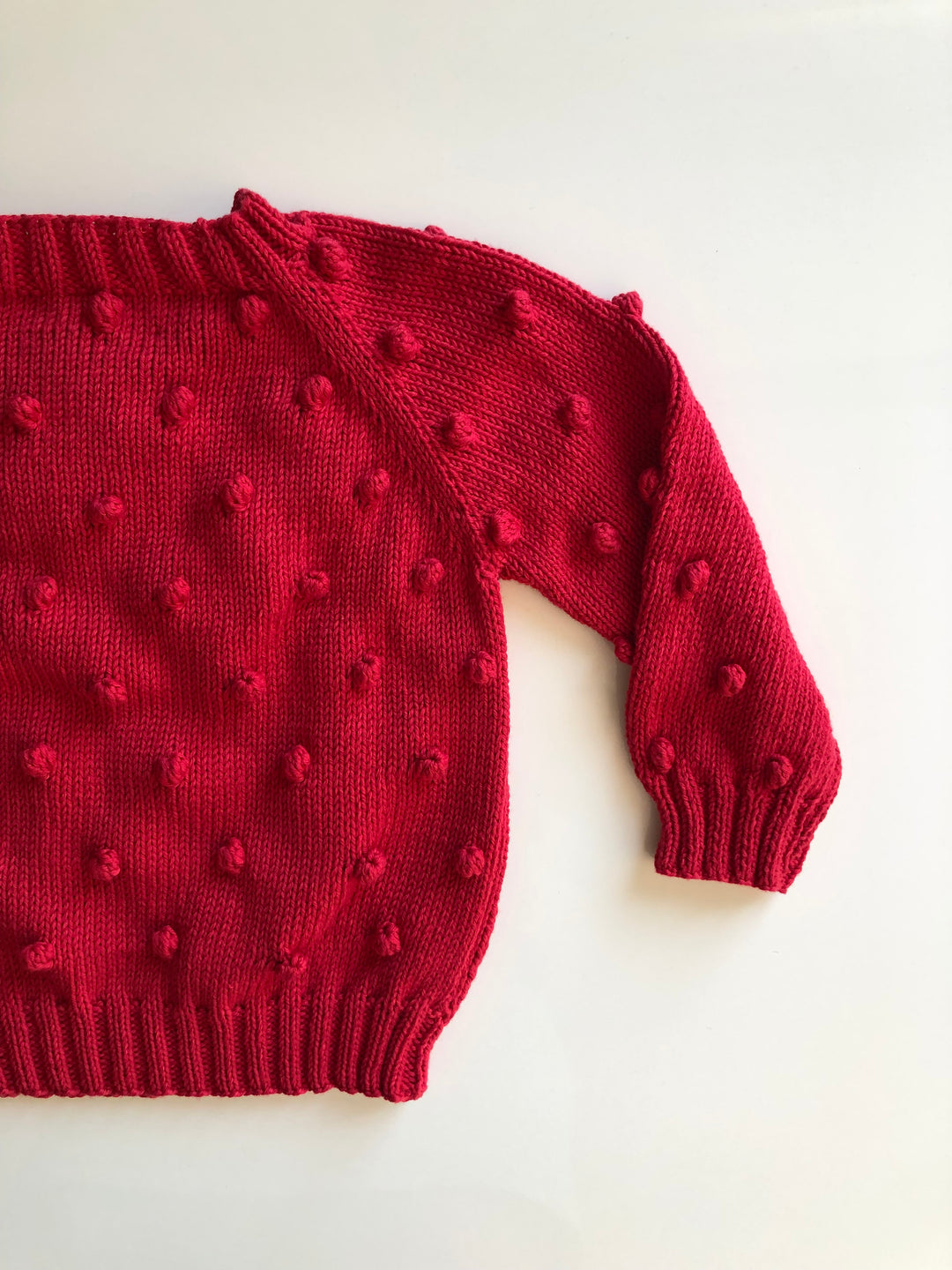 Popcorn Sweater or Cardigan