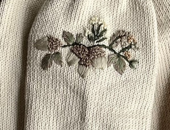 Pelit Embroidery Cardigan- in stock