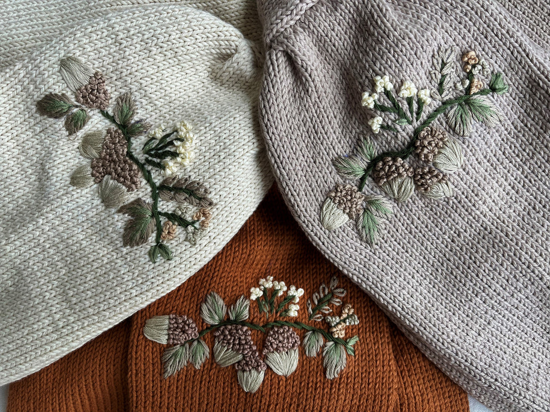 Pelit Embroidery Cardigan- in stock