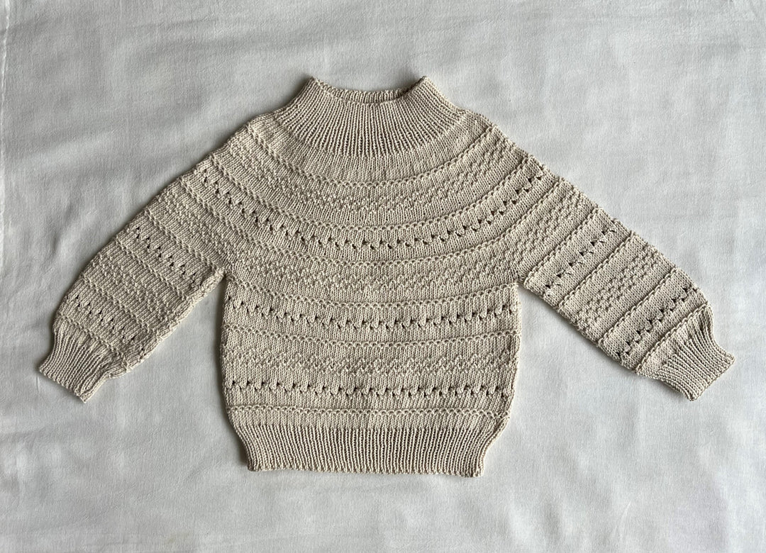 Yusan Pullover - Natural- in stock