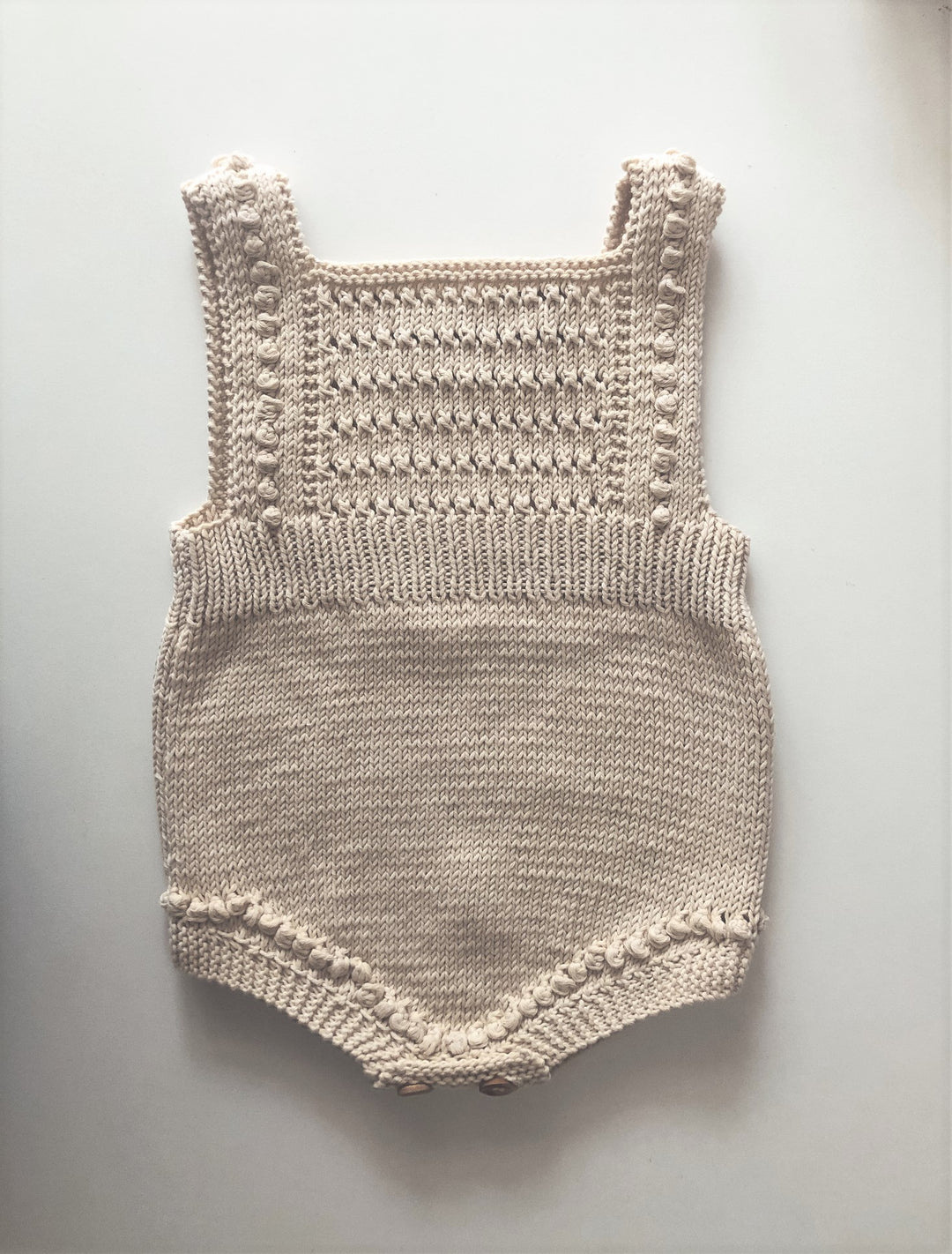 Cleo Romper - Natural